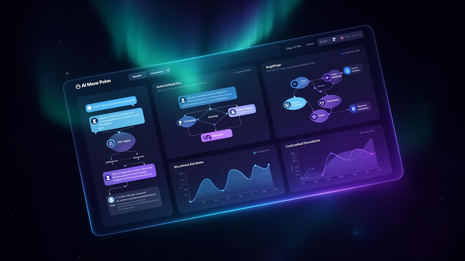 Dashboard HumanaIA Automação com agentes de IA e fluxos automatizados